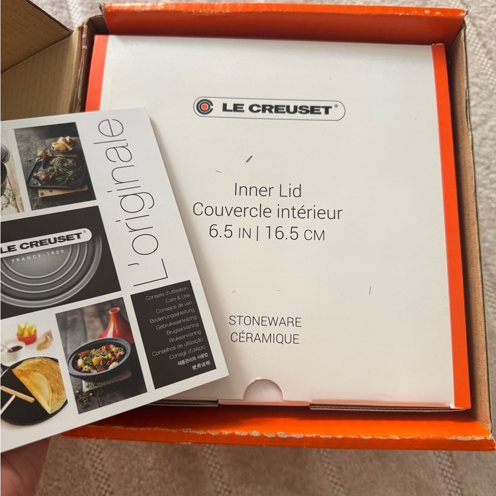 NIB Le Creuset | Rice Pot + Stoneware Inner Lid Cerise - Picture 11 of 11